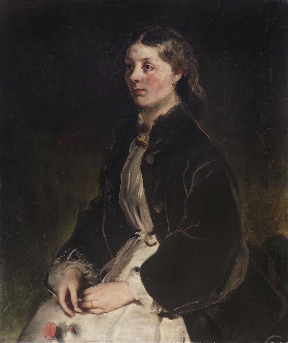 Portrait of Christine Freifrau von Schönberg 1864 or 1868