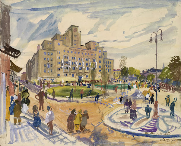 Reumannplatz 9 Amalienbad 1930