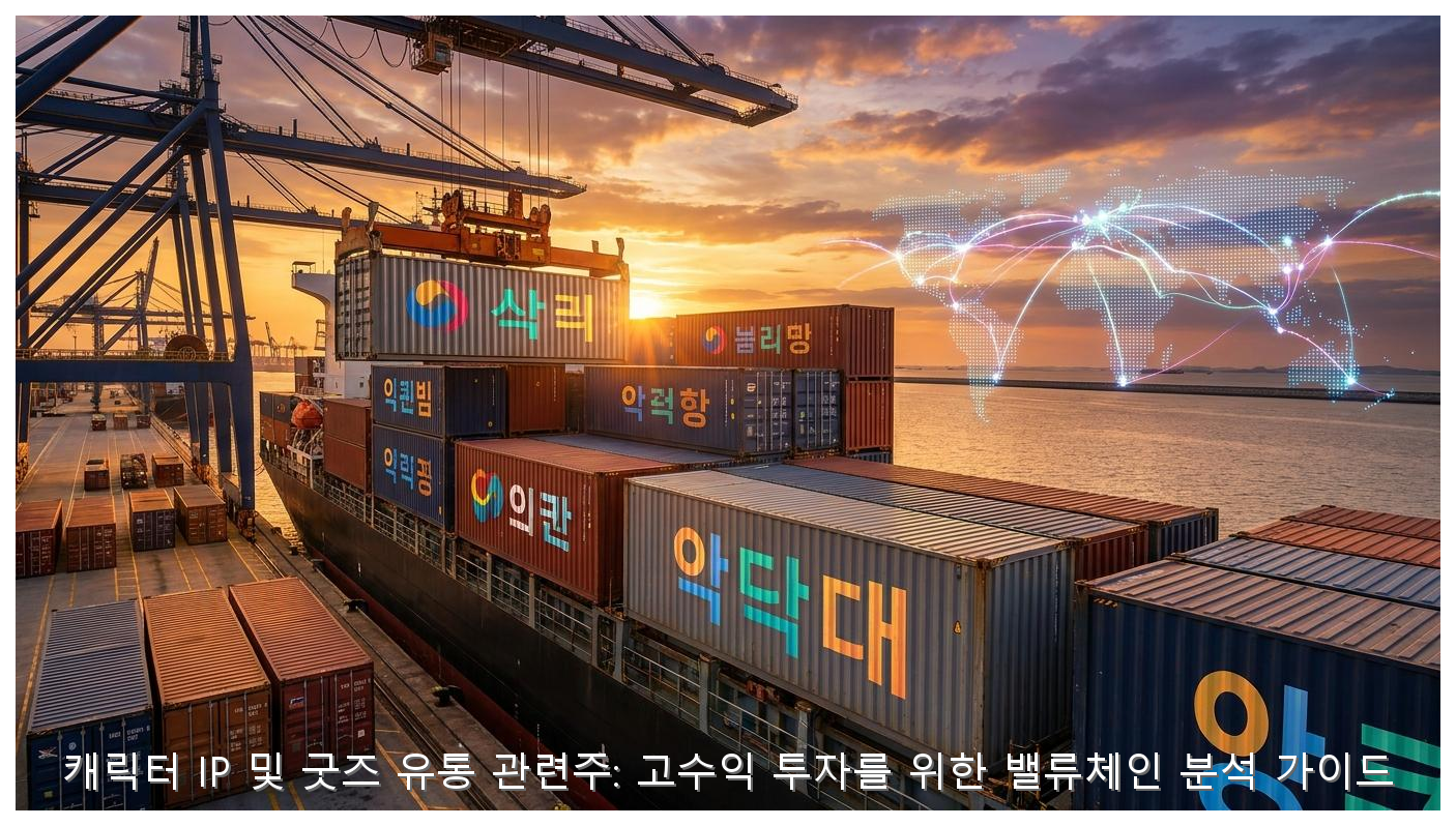 캐릭터 IP 및 굿즈 유통 관련주: 고수익 투자를 위한 밸류체인 분석 가이드 핵심 안내 및 분석 인포그래픽 (7)