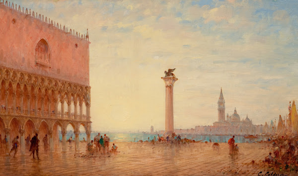 View Of The Piazza San Marco Venice