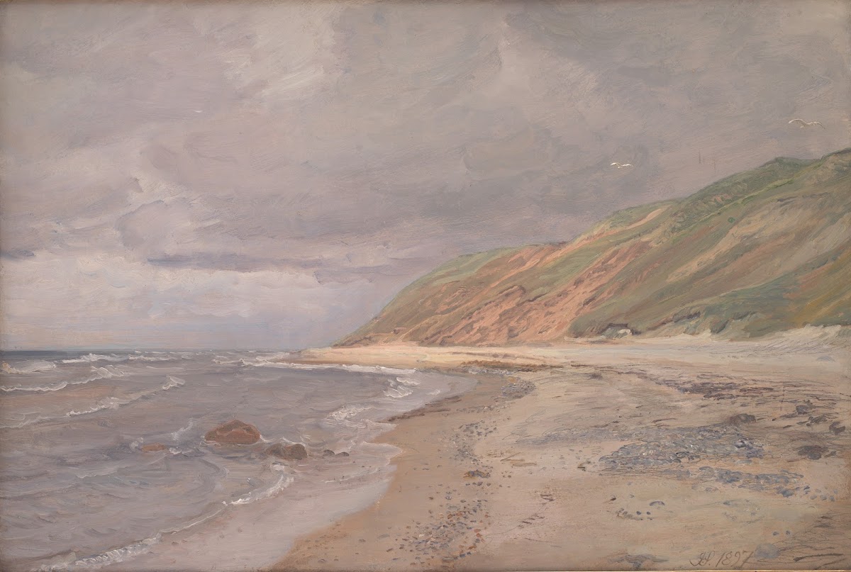 Tisvilde Strand Gråvejr 1896   1897