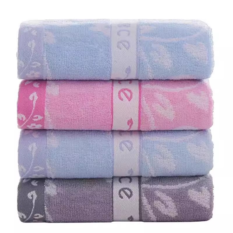 Cotton face towel, highly absorbent