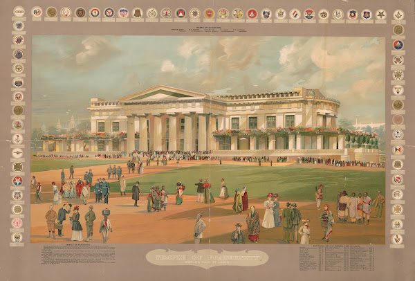 Temple of Fraternity Worlds Fair St Louis 1882