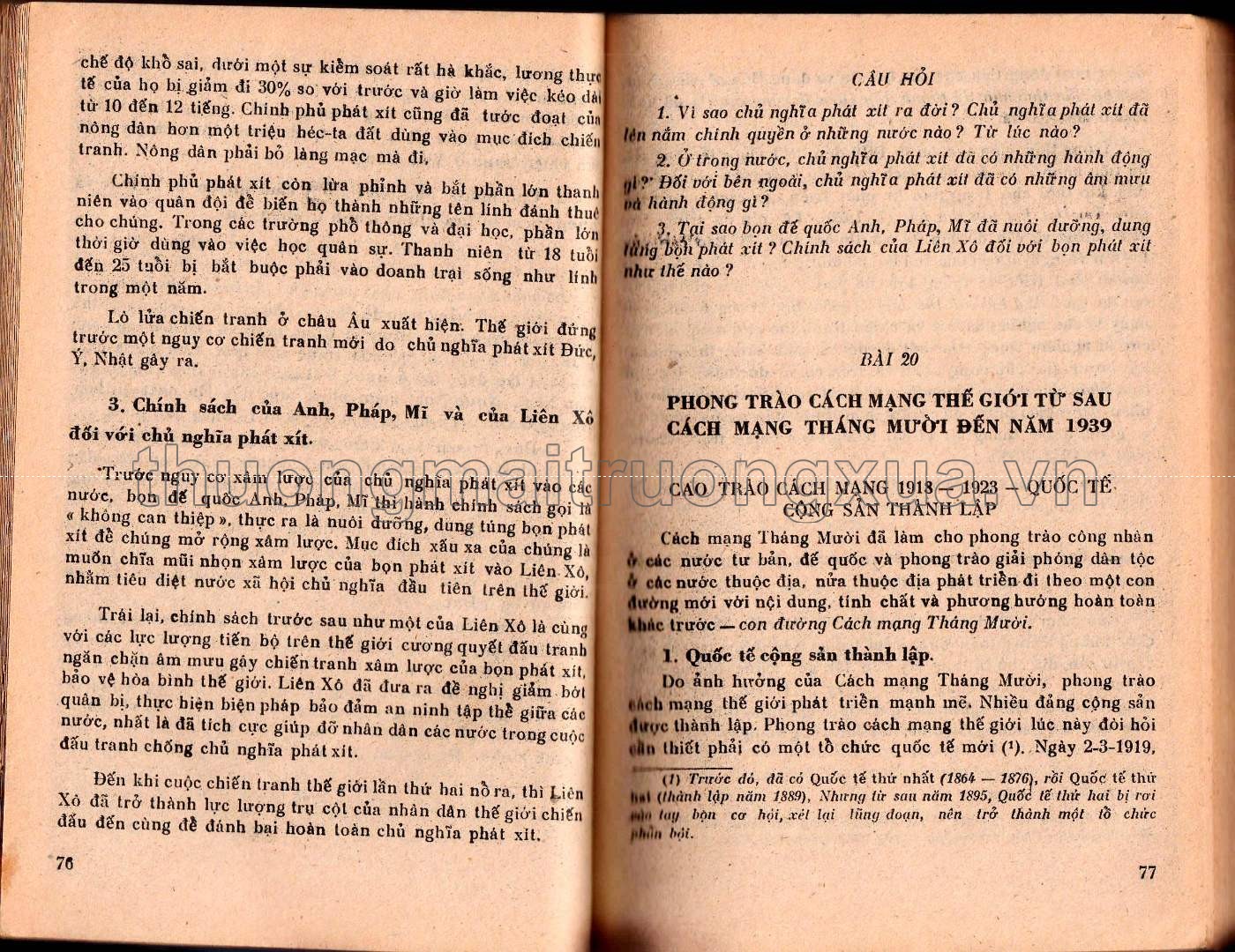 Lịch sử lớp 8 phổ thông (1985) - Trang 39
