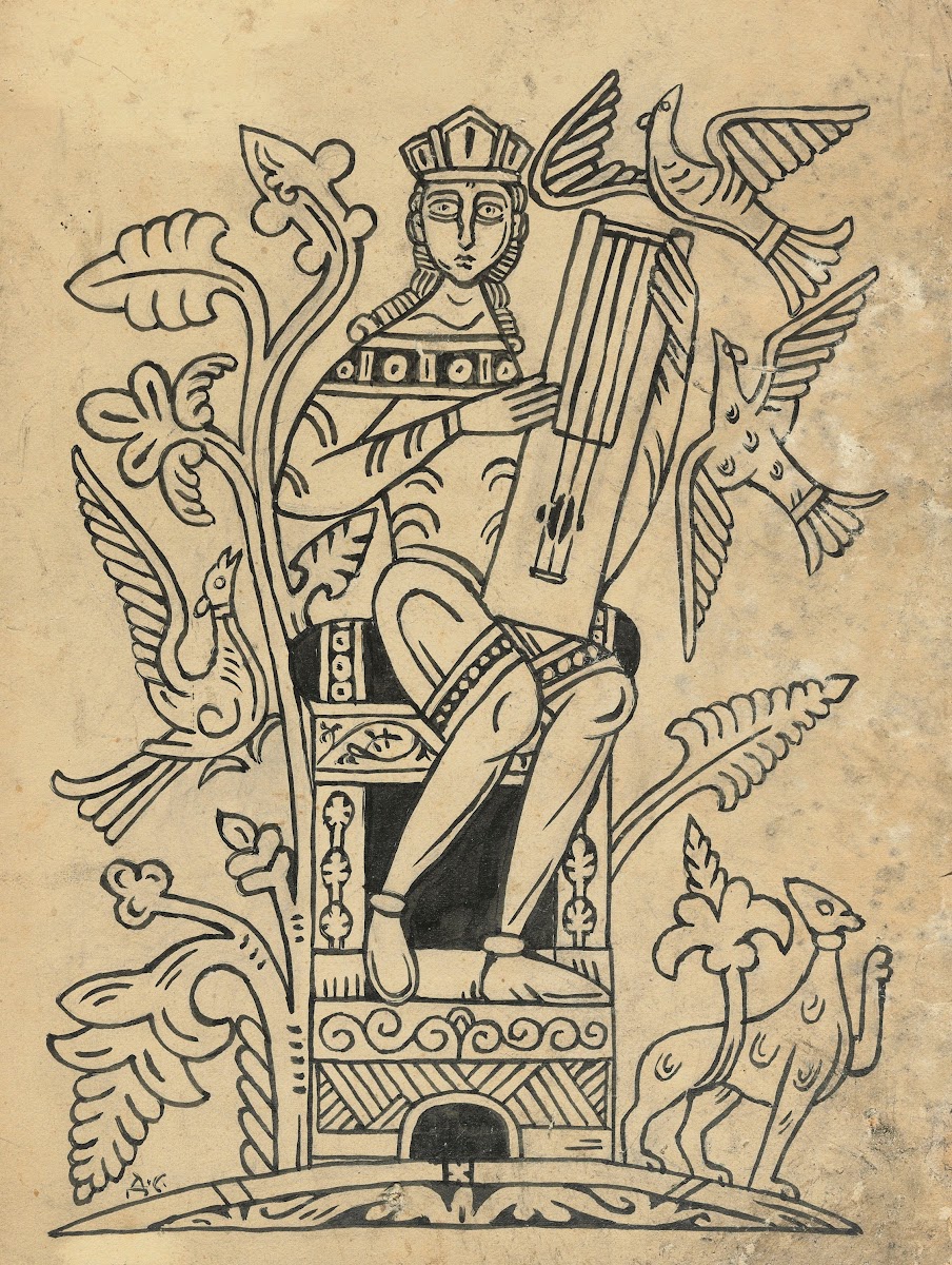 Gusli player