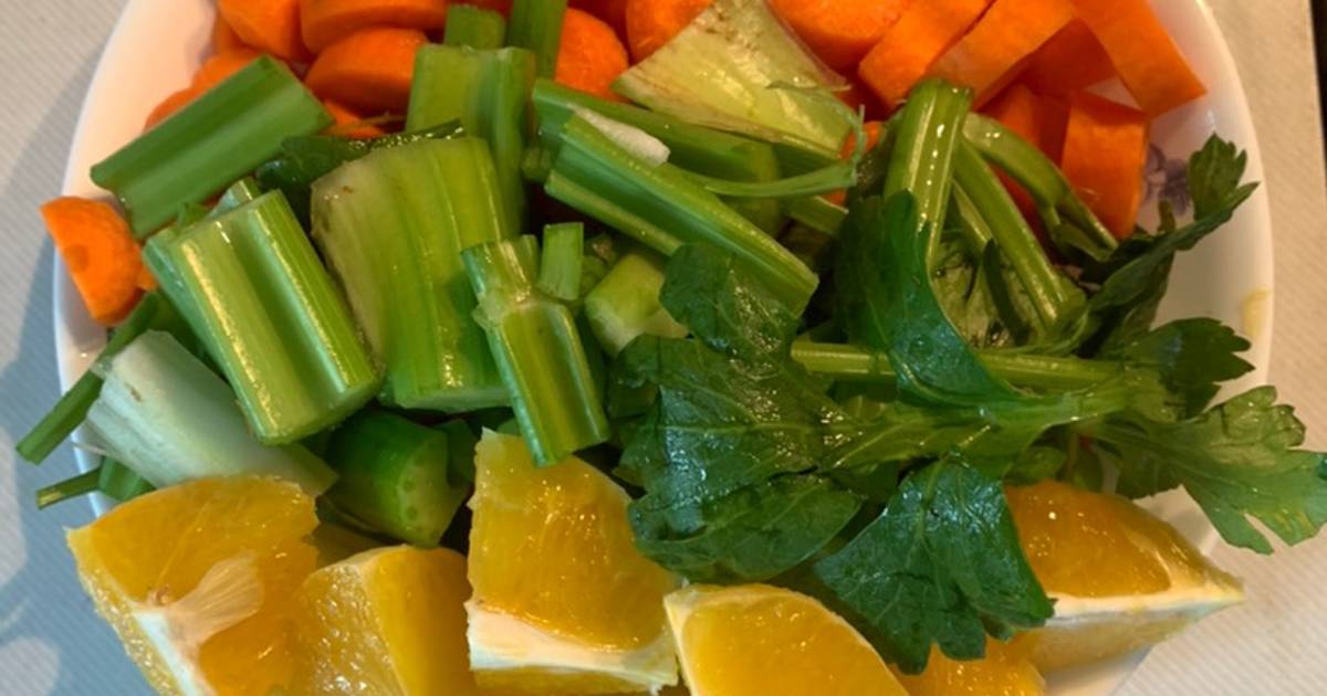 Nước ép cần tây 🥬 cà rốt 🥕cam 🍊