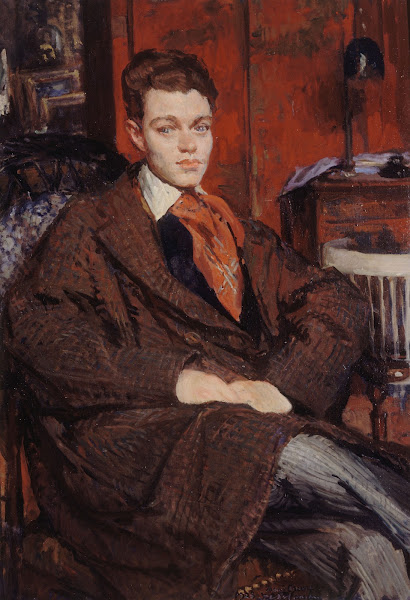 Portrait de René Crevel 1900 1935 écrivain 1928