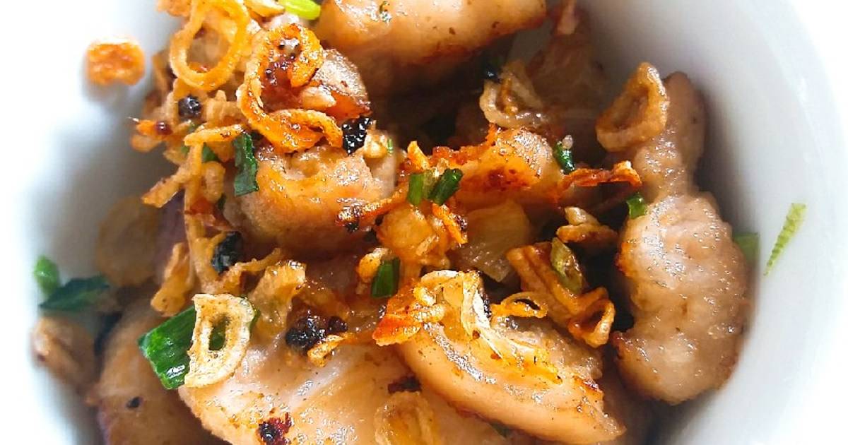 Thịt ba chỉ rang xém cạnh