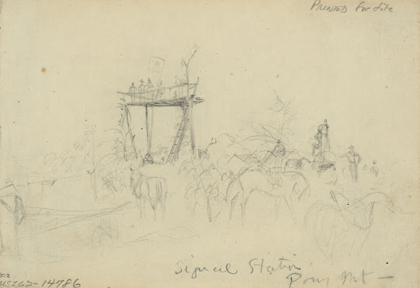 Signal Station Pony Mt 1863