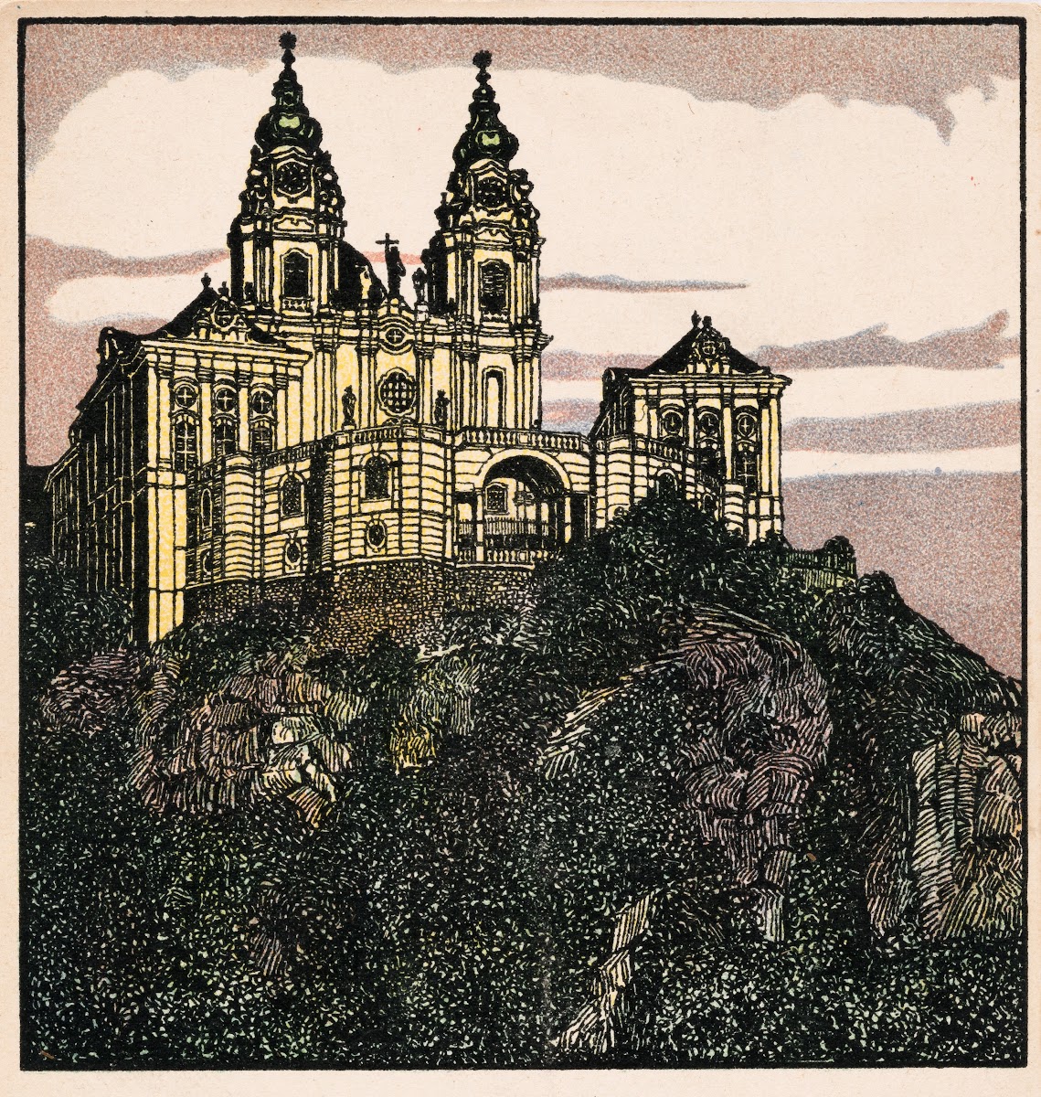 Nr 442 Stift Melk an der Donau 1911