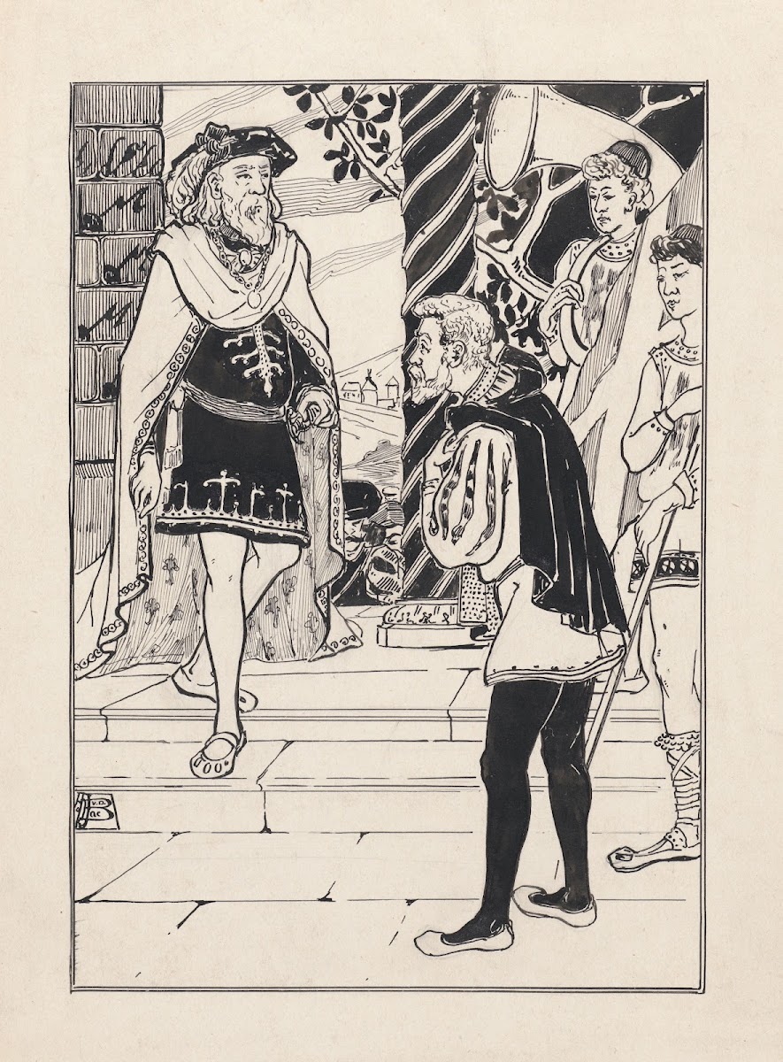 Kent vermomd bij King Lear 1878   1948