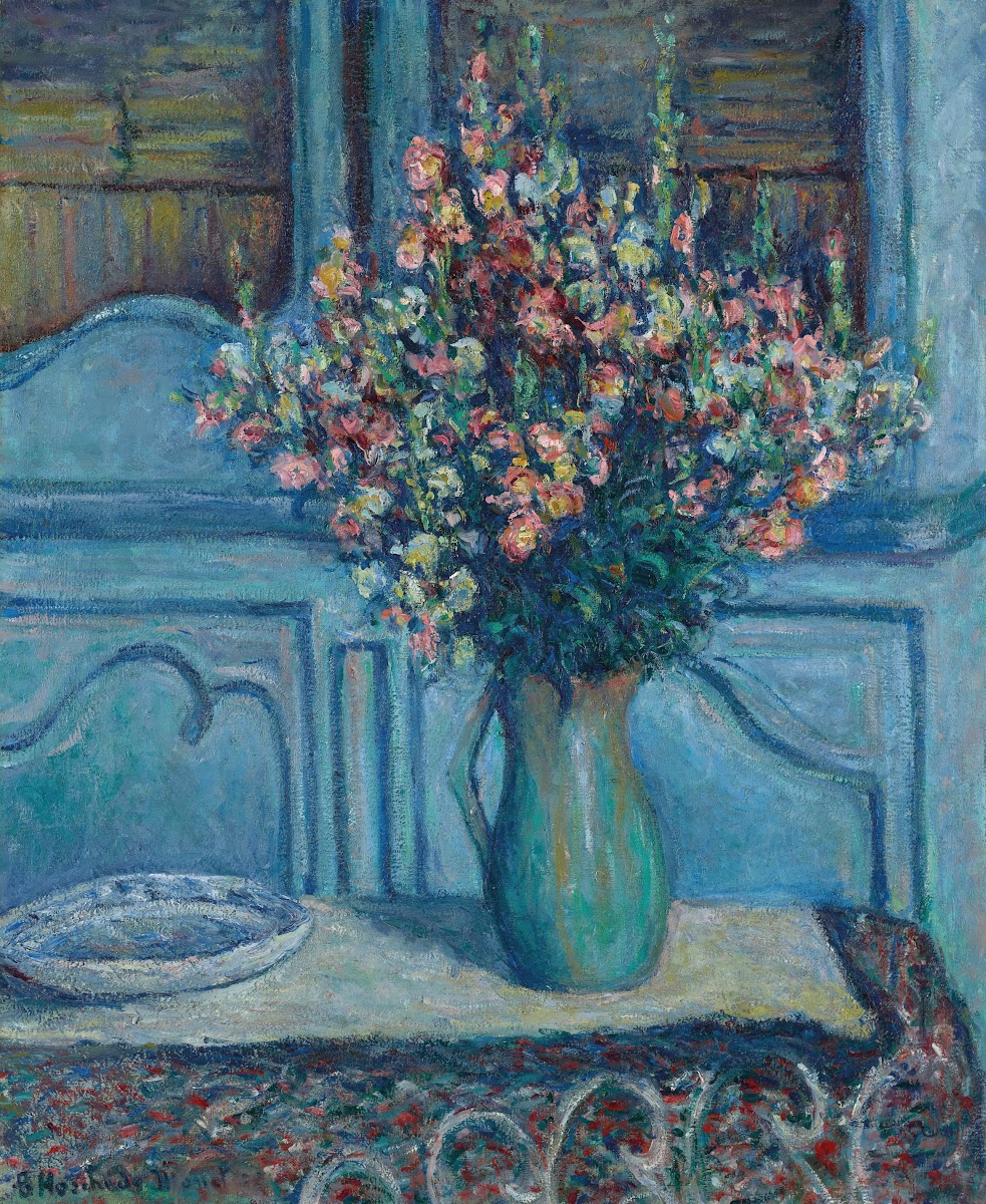 Les mufliers intérieur à Giverny 1922