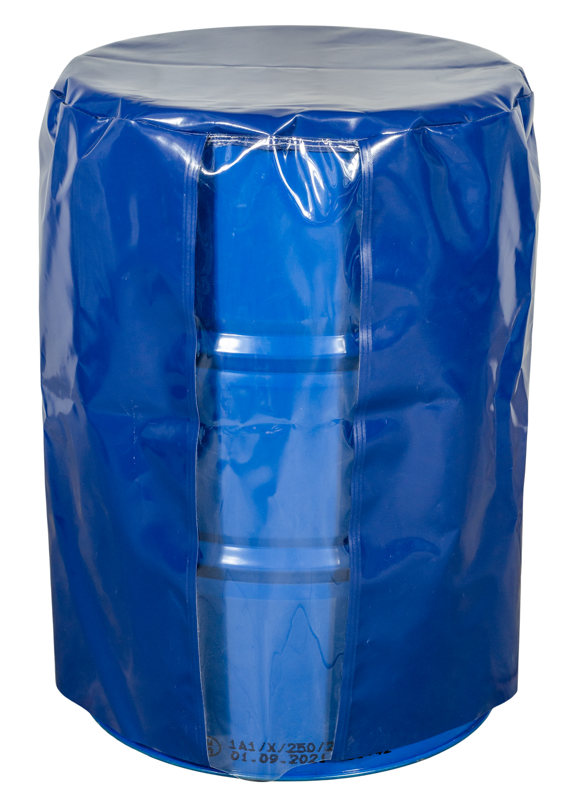 Waterdichte PVC-hoes voor 200L vat met venster