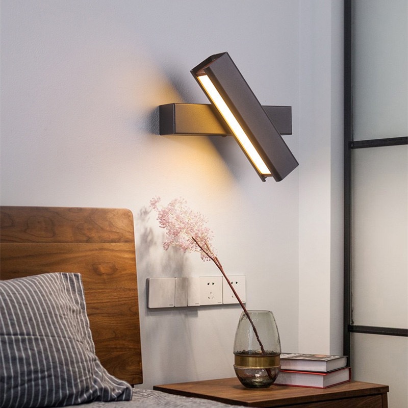 Modern LED wall lamp, adjustable