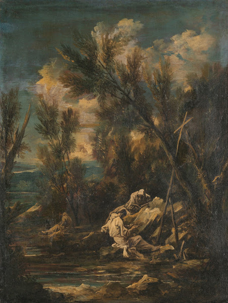 Carthusian Monks in a Landscape 1700   1749