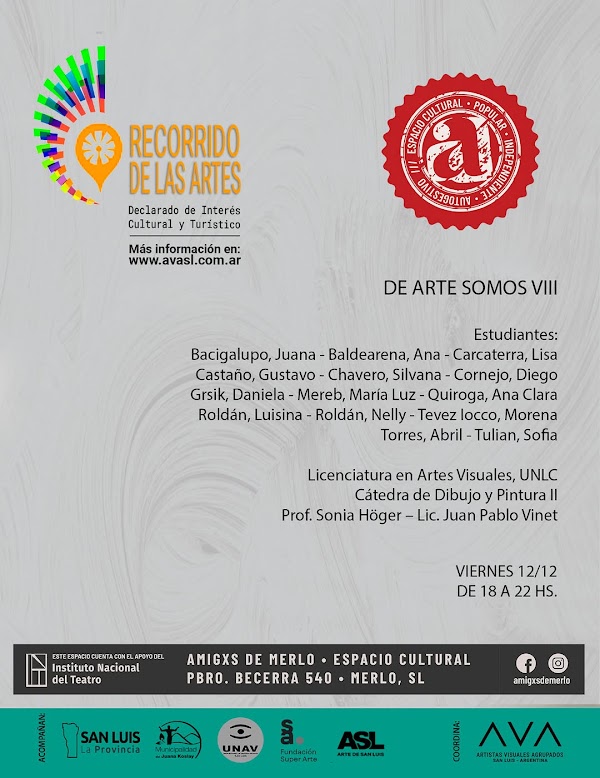 🌟 RECORRIDO DE LAS ARTES | DIC 2025 🌟