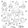 Dibujos navidenos para colorear