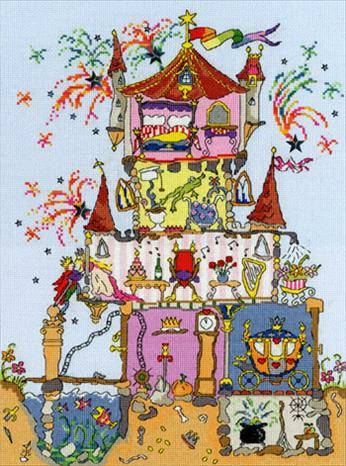 BT FJ1089 Bothy Threads Cut Thru 'princess Palace' Idr
