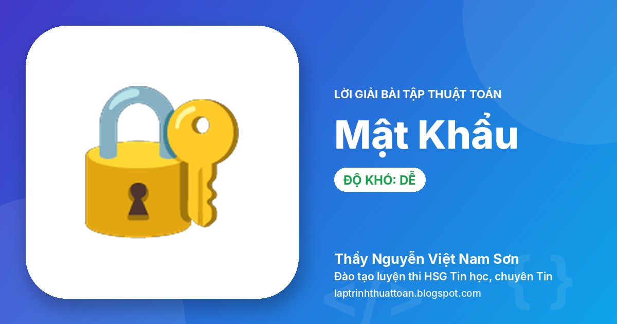 Mật Khẩu (PASSW