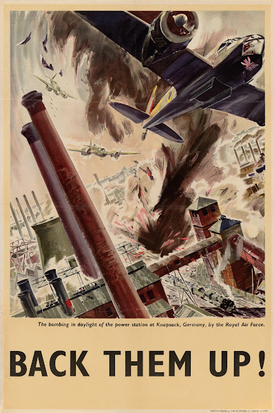 The Bombing in Daylight of the Power Station at Knapsack Germany by the Royal Ai
