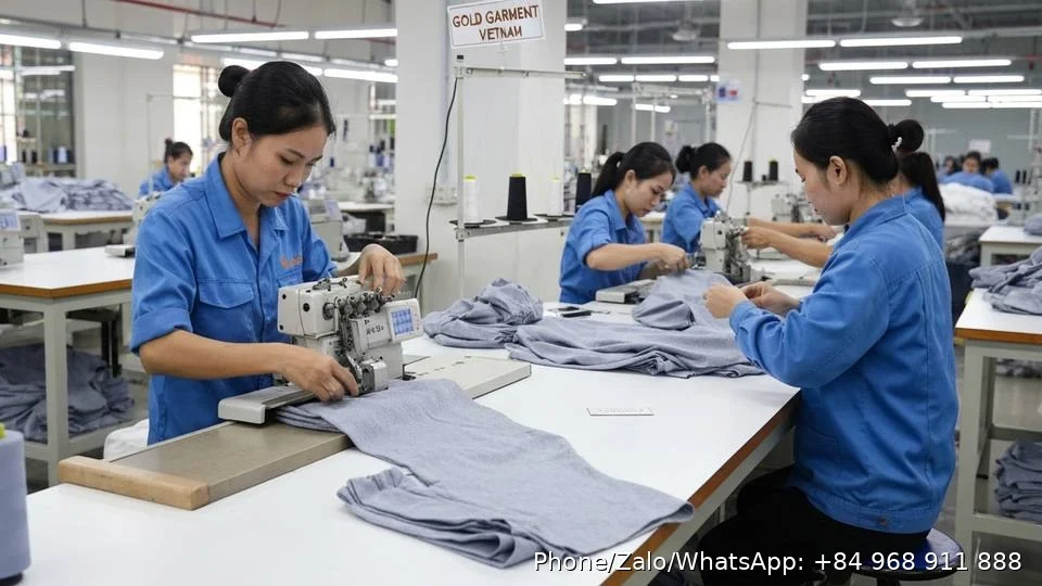 Garment Manufacturing - Gold Garment Vietnam