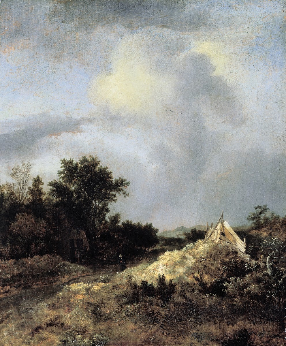 Dune Landscape with Fence ca 1647