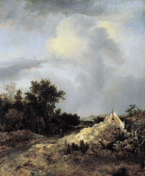 Dune Landscape with Fence ca 1647
