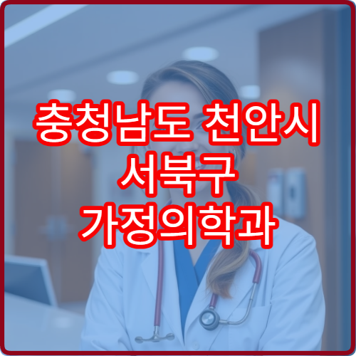 충청남도 천안시 서북구 가정의학과 설날 명절 연휴 진료 병원 안내