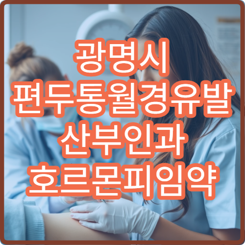 광명시 편두통월경유발 산부인과 호르몬피임약 병용치료 신경과 병원