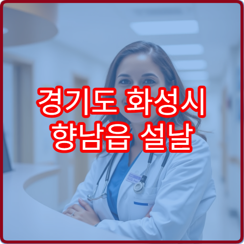 경기도 화성시 향남읍 설날 명절 연휴 문 여는 약국 정보 확인