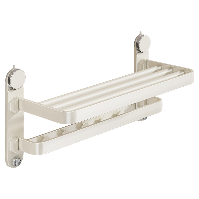 Suction Cup Towel Holder, 2–4 Pieces, No Drilling