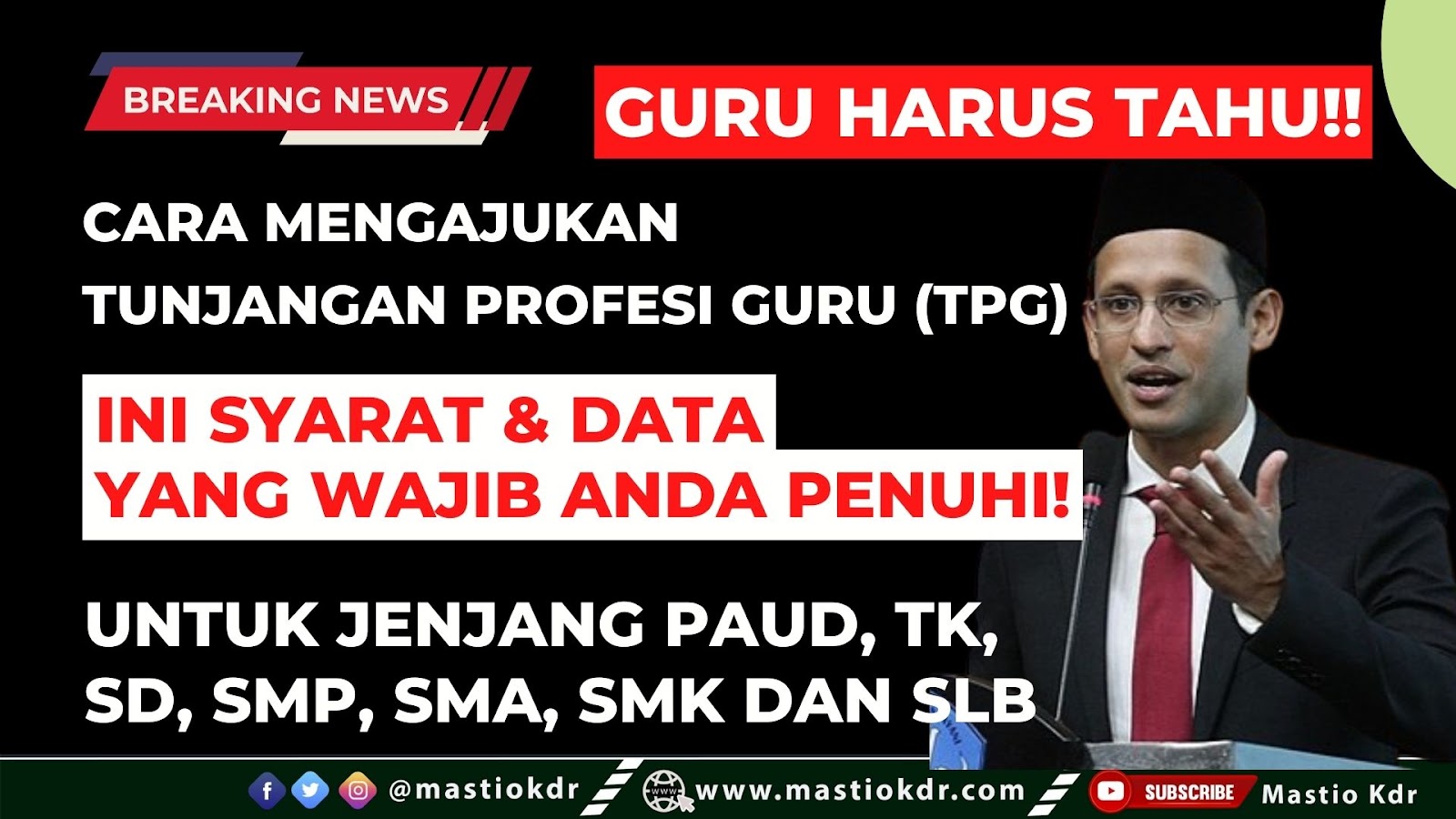 TPG 100% untuk Guru ASN, Dompet Tebal Tapi Banyak yang Gagal!