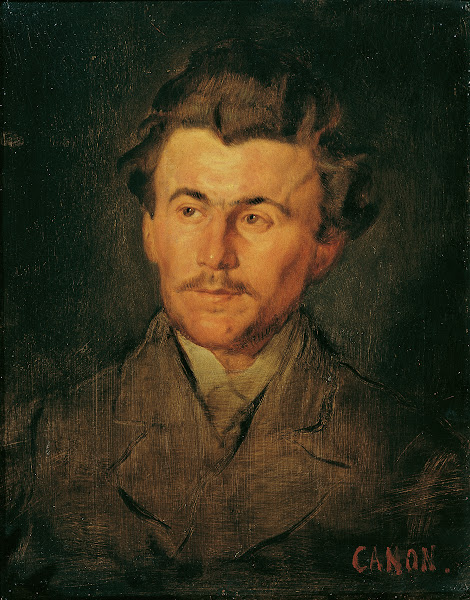 Männlicher Studienkopf 1875