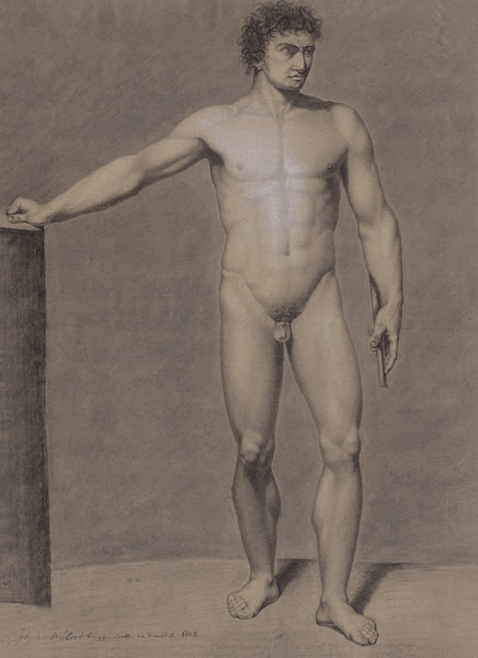 Standing male nude 1802