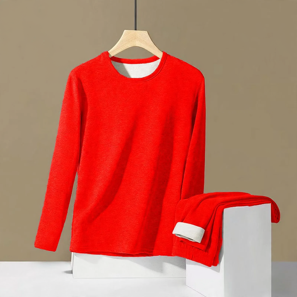 Men's Thermal Set, insulated, with wool and silk