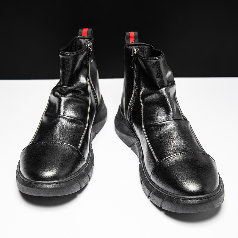 Modische Herren-Arbeitsstiefel, knöchelhoch