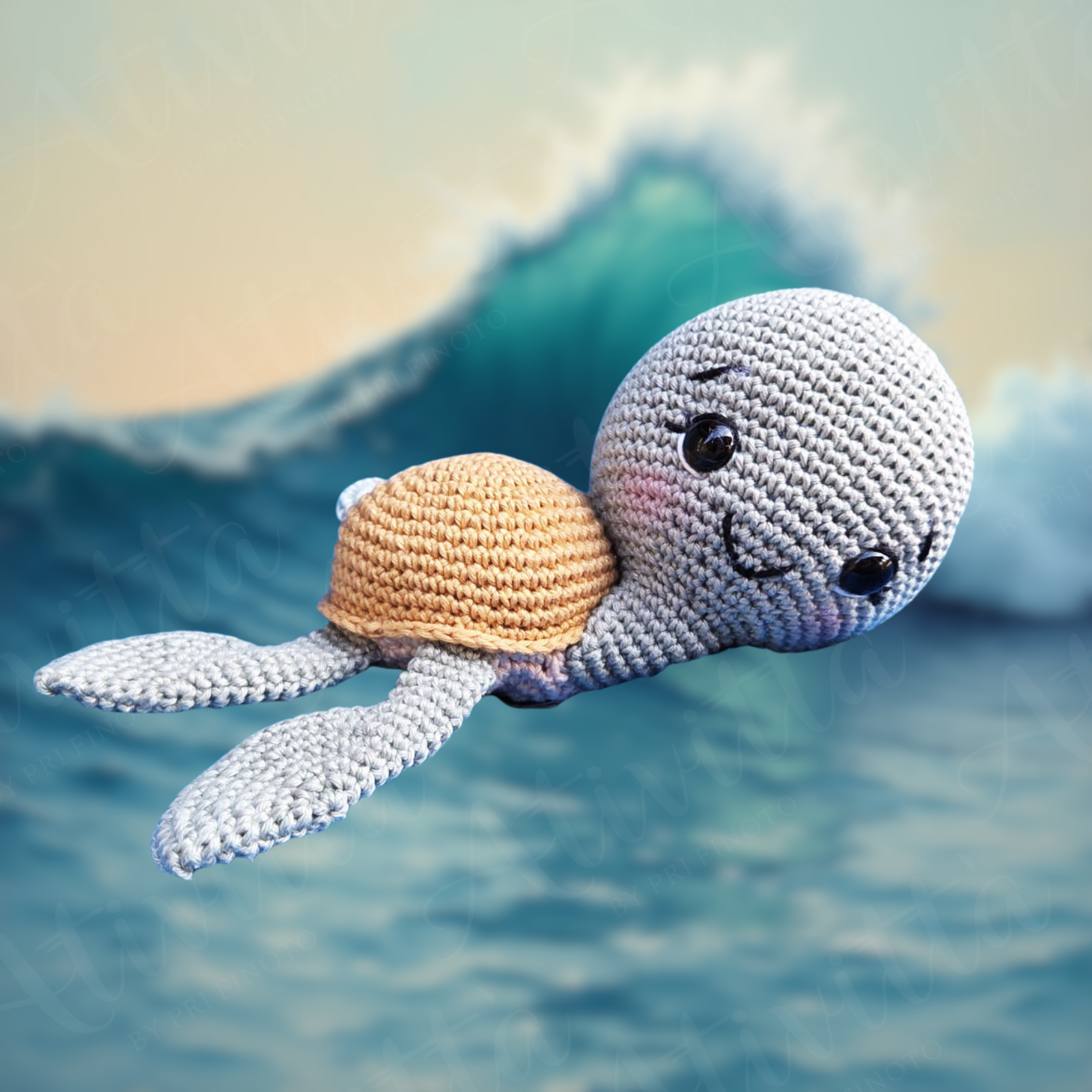 Tartaruga em Crochê