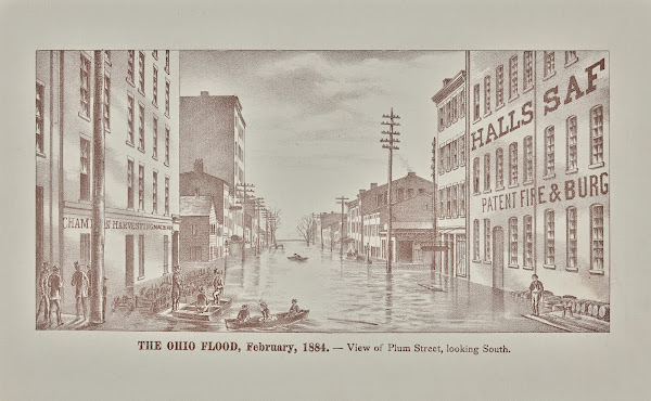 View of Plum Street looking south 1884