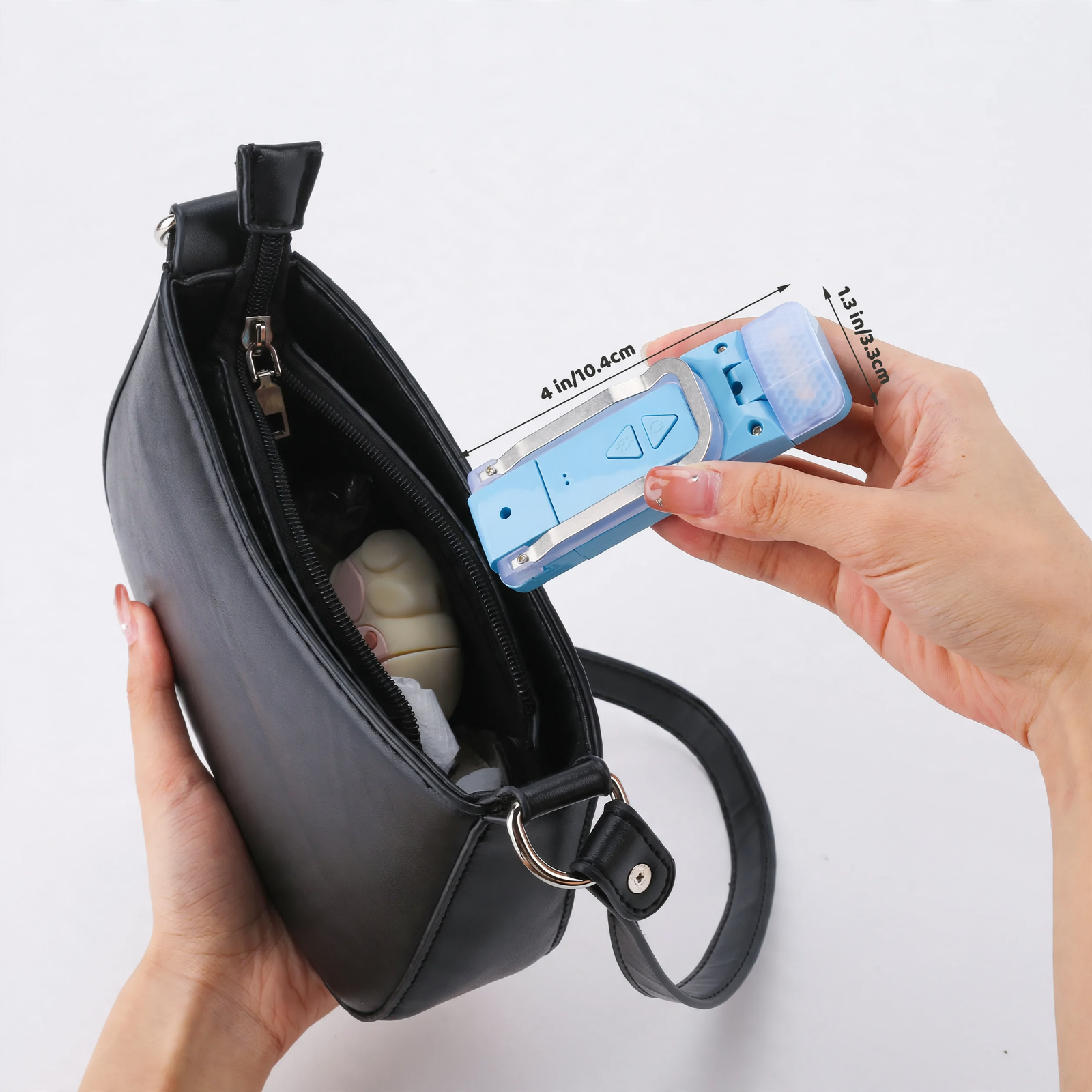 Foldable USB Clip Lamp, compact