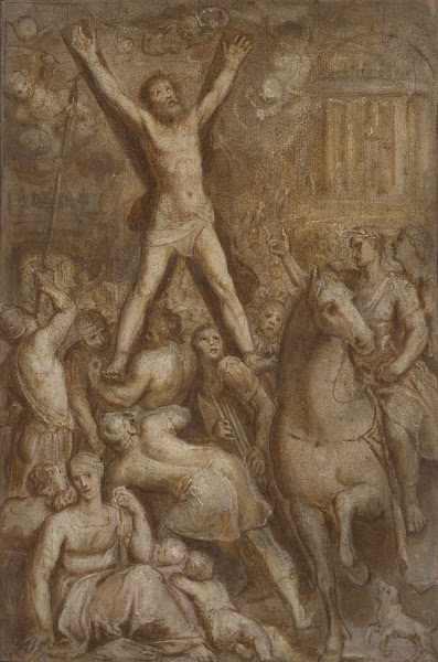 The Martyrdom of Saint Andrew ca 1595