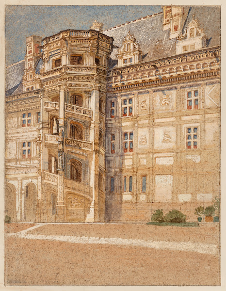 Chateau de Blois circa 1875