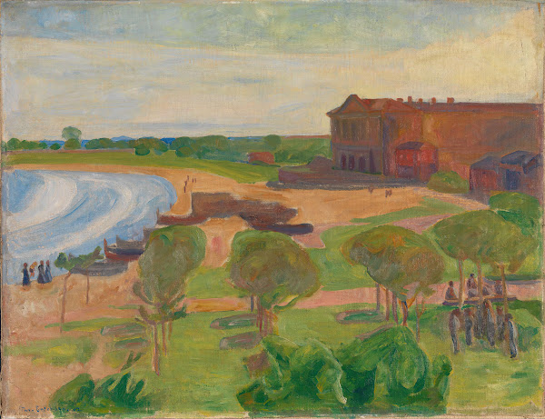 The Beach at Terracina 1902