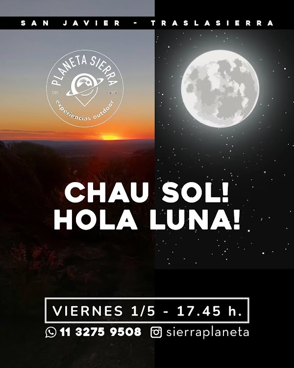 CHAU SOL! HOLA LUNA!