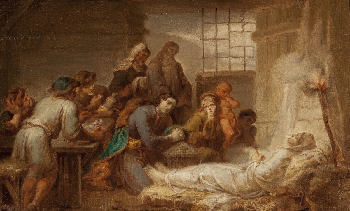 Death in exile 1864