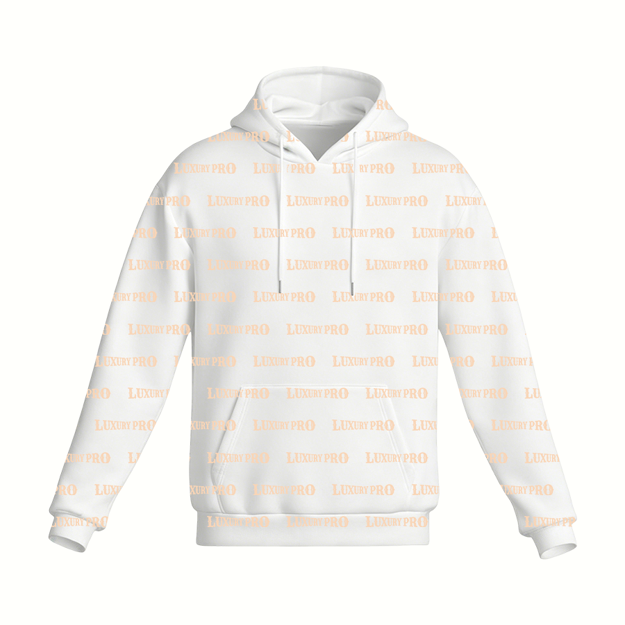 AOP QT Double Hood Composite Heavy Fleece Hoodie