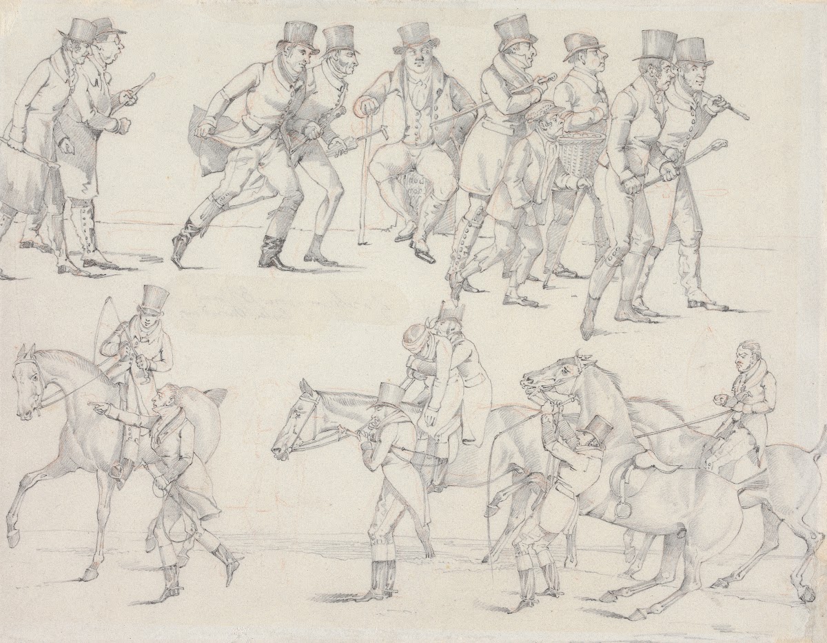 Symptoms of a Few Neat Ones going to a Mill of Returning from the Epping Hunt be