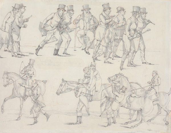 Symptoms of a Few Neat Ones going to a Mill of Returning from the Epping Hunt be
