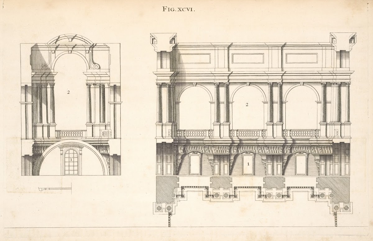 Other preparations to the ninety eighth and ninety ninth figures 1707