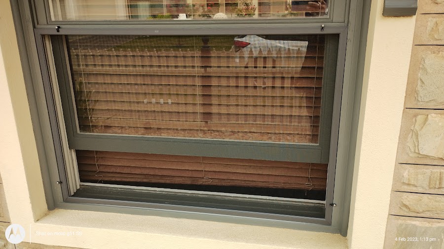 Newly installed DoorWin security door