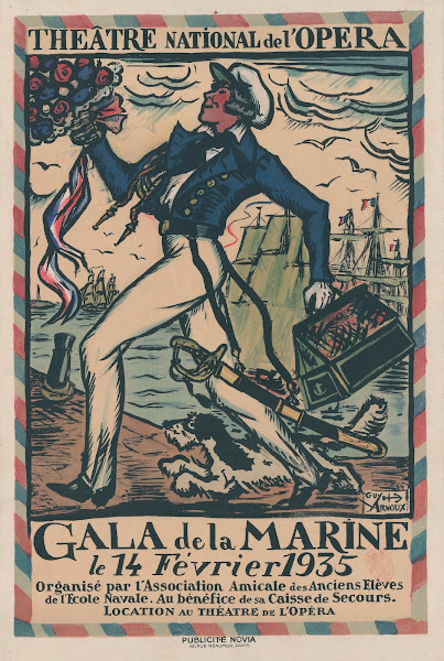 Théâtre National de lOpéra Gala de la marine le 14 février 1935 1935